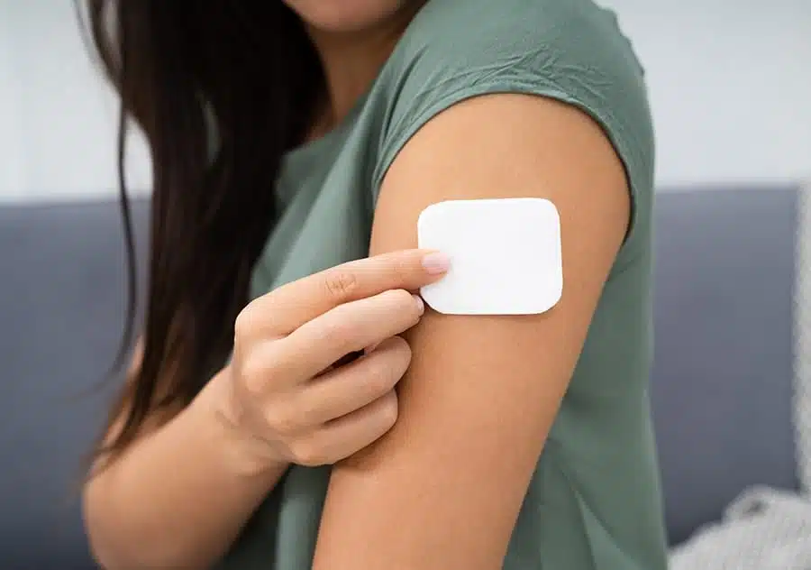 Sweat patch drug